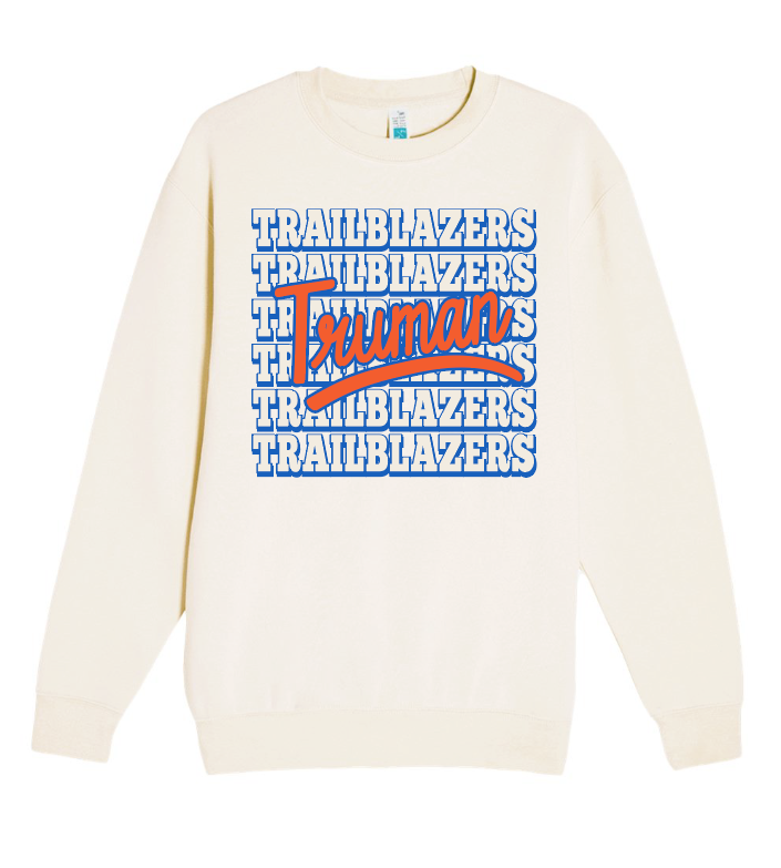 Truman "Stack Script" Design Lane Seven Crewneck Sweatshirt