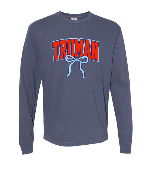 Truman "Bow" Design Gildan L/S T-shirt