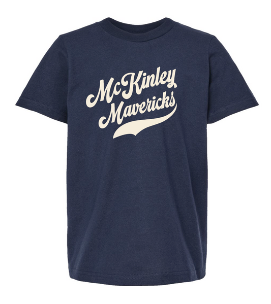 McKinley "Simple Script" Design Gildan S/S T-shirt (navy)