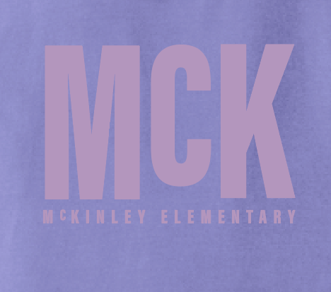 McKinley "McK" Design Comfort Colors S/S t-shirt (violet)
