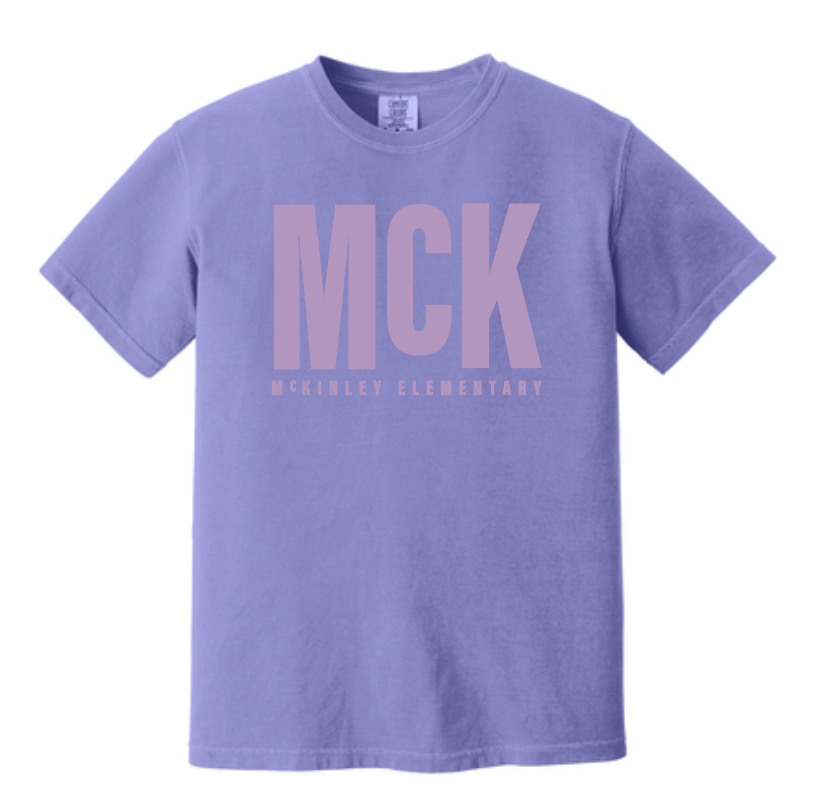 McKinley "McK" Design Comfort Colors S/S t-shirt (violet)