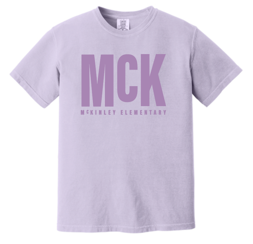 McKinley "McK" Design Comfort Colors S/S t-shirt (orchid)