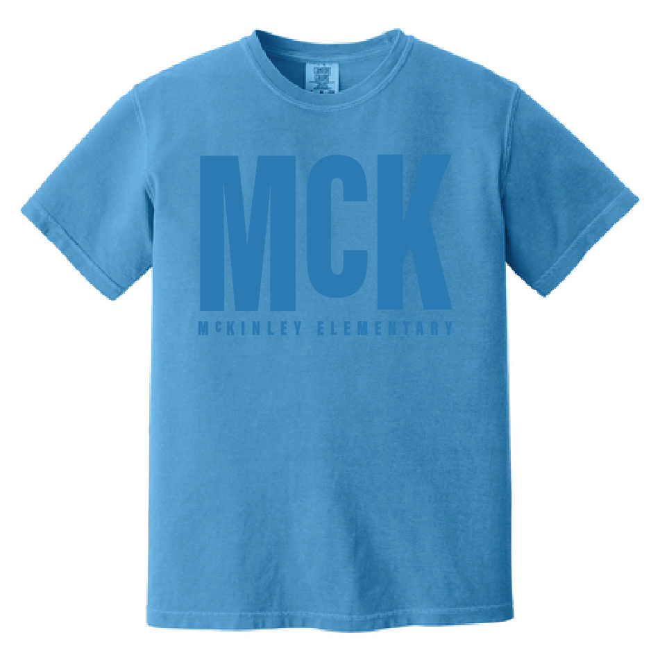 McKinley "McK" Design Comfort Colors S/S t-shirt (royal)