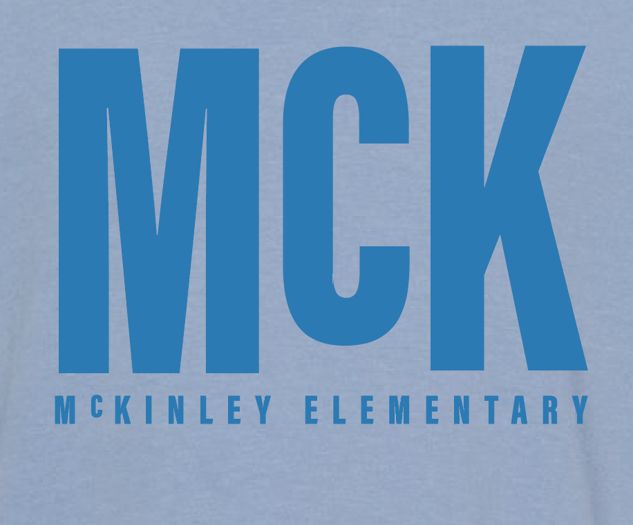 McKinley "McK" Design Comfort Colors S/S t-shirt (denim)