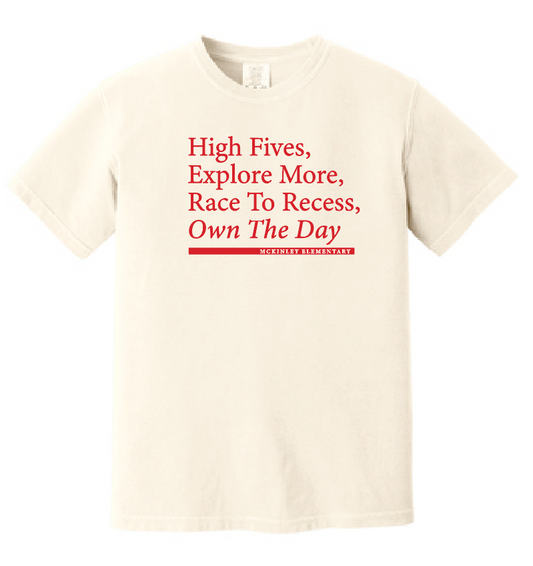 McKinley "High Five" Design Comfort Colors S/S t-shirt