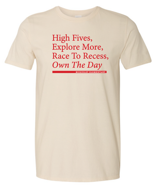 McKinley "High Five" Design BellaCanvas S/S t-shirt
