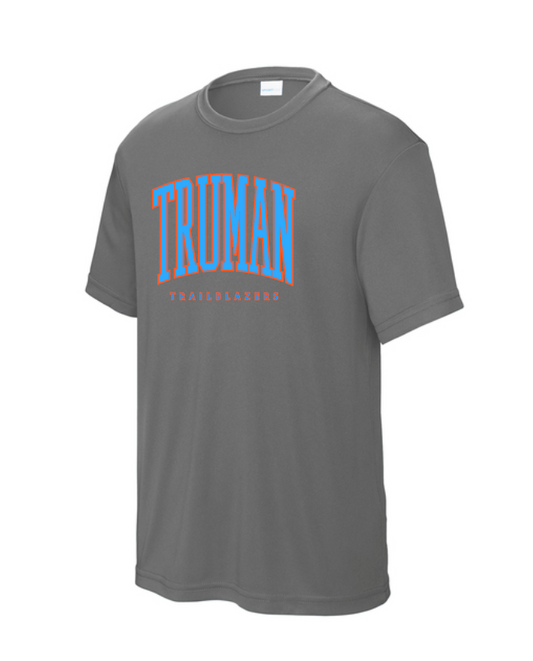 Truman "Big Arch" Design Moisture Wicking S/S T-shirt