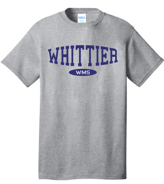 Whittier "Athletic" Design Gildan S/S T-shirt (heather)
