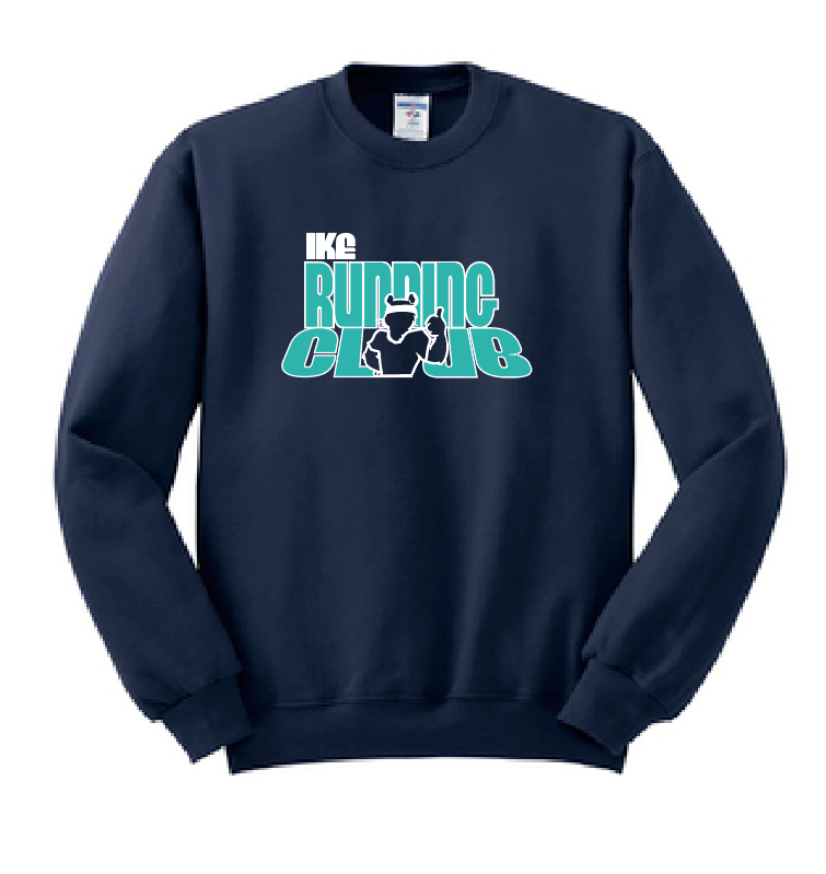 Eisenhower "Running Club" Design Gildan Sweatshirt