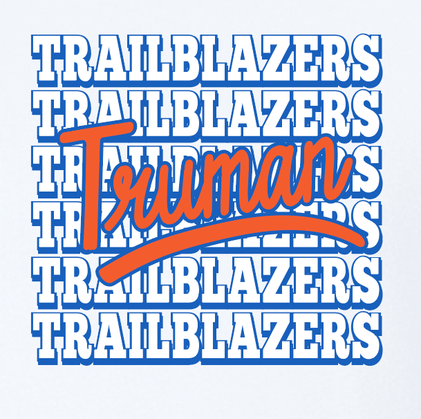 Truman "Stack Script" Design Moisture Wicking S/S T-shirt