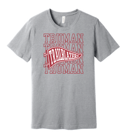 Truman "Pennant" Design BellaCanvas S/S T-shirt