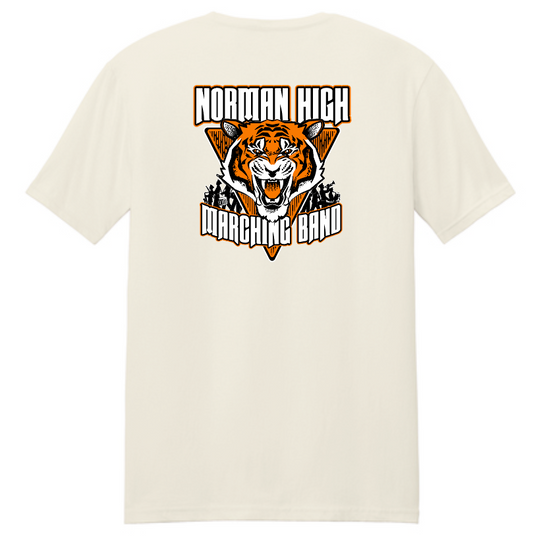 NHS Band "Marching Band" Design Softstyle S/S T-shirt (natural)