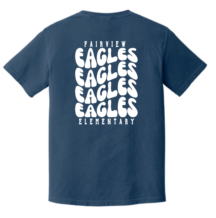 Fairview "Wavy" Design Comfort Colors S/S T-shirt