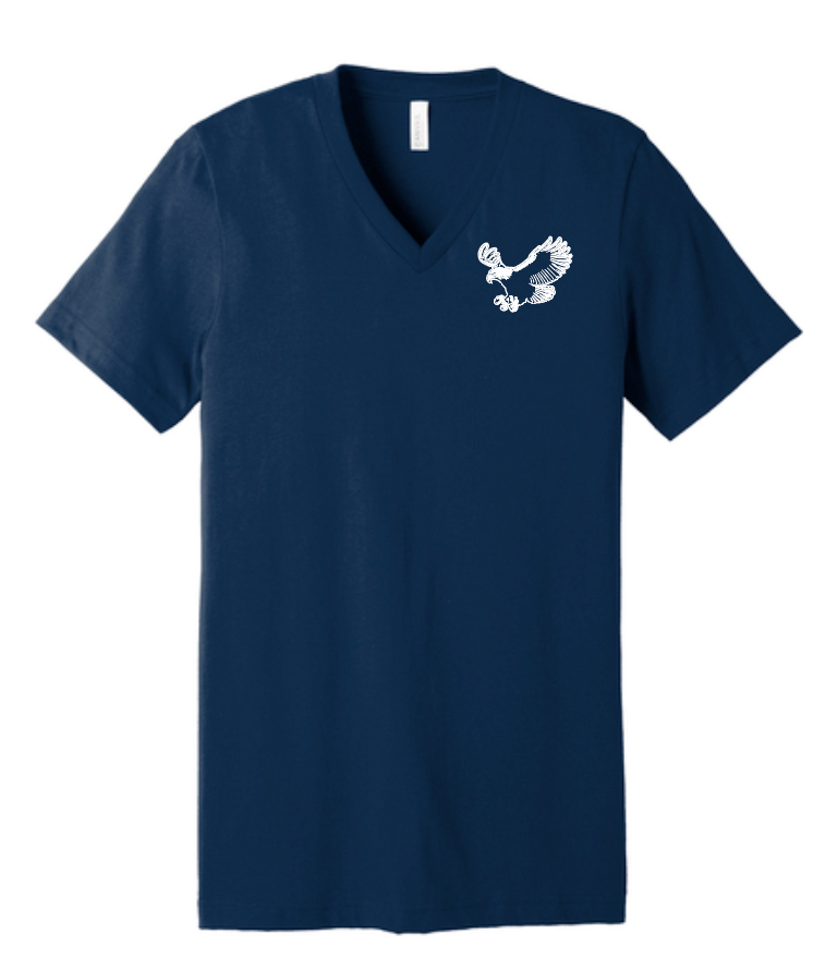 Fairview "Wavy" Design BellaCanvas S/S V-neck T-shirt