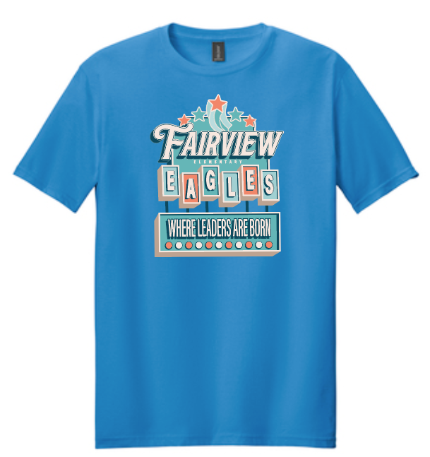 Fairview "Vintage Sign" Design Softstyle S/S T-shirt