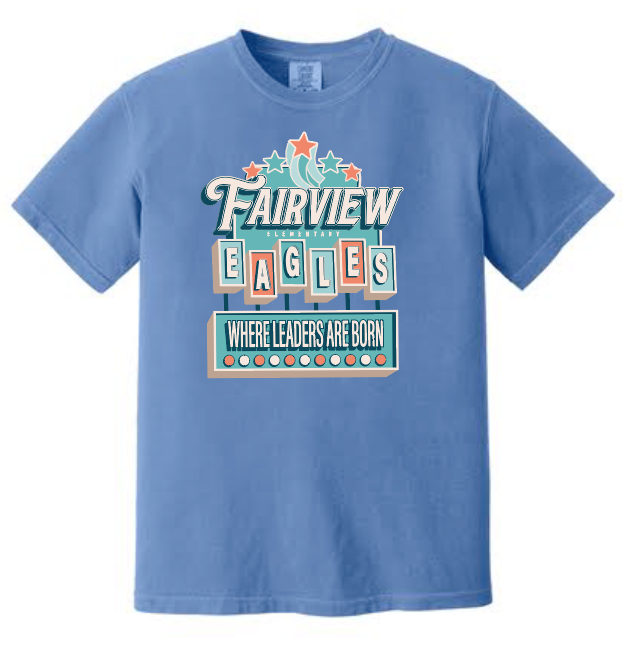 Fairview "Vintage Sign" Design Comfort Colors S/S T-shirt