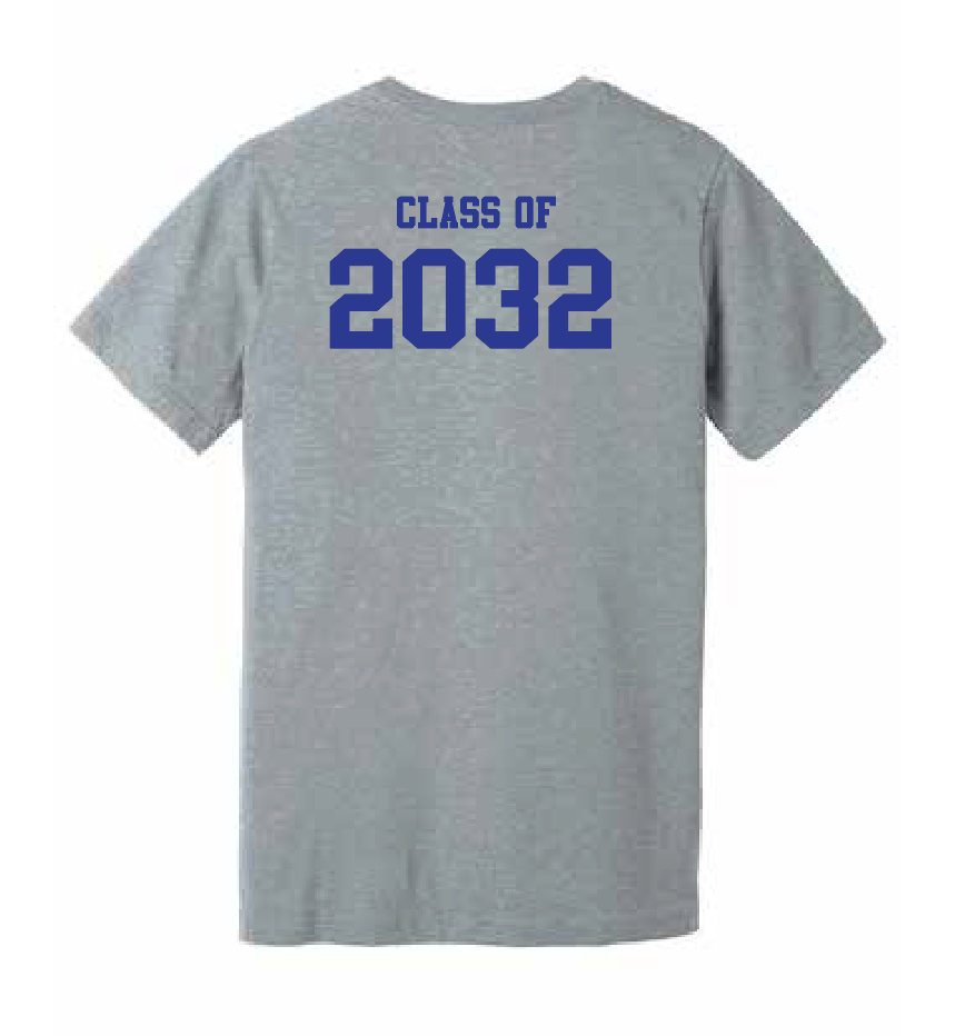 Whittier "Class of 2032" Design S/S T-shirt