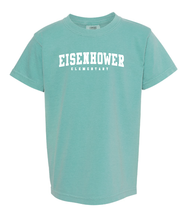 Eisenhower "Simple Arch" Design Comfort Colors S/S T-shirt (seafoam)