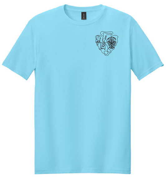 Choctaw Code Talkers S/S T-shirt (blue)