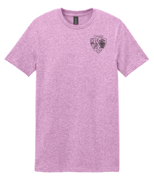 Choctaw Code Talkers S/S T-shirt (orchid)