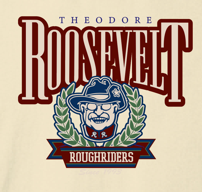 Roosevelt "Teddy Crest" Design S/S T-shirt