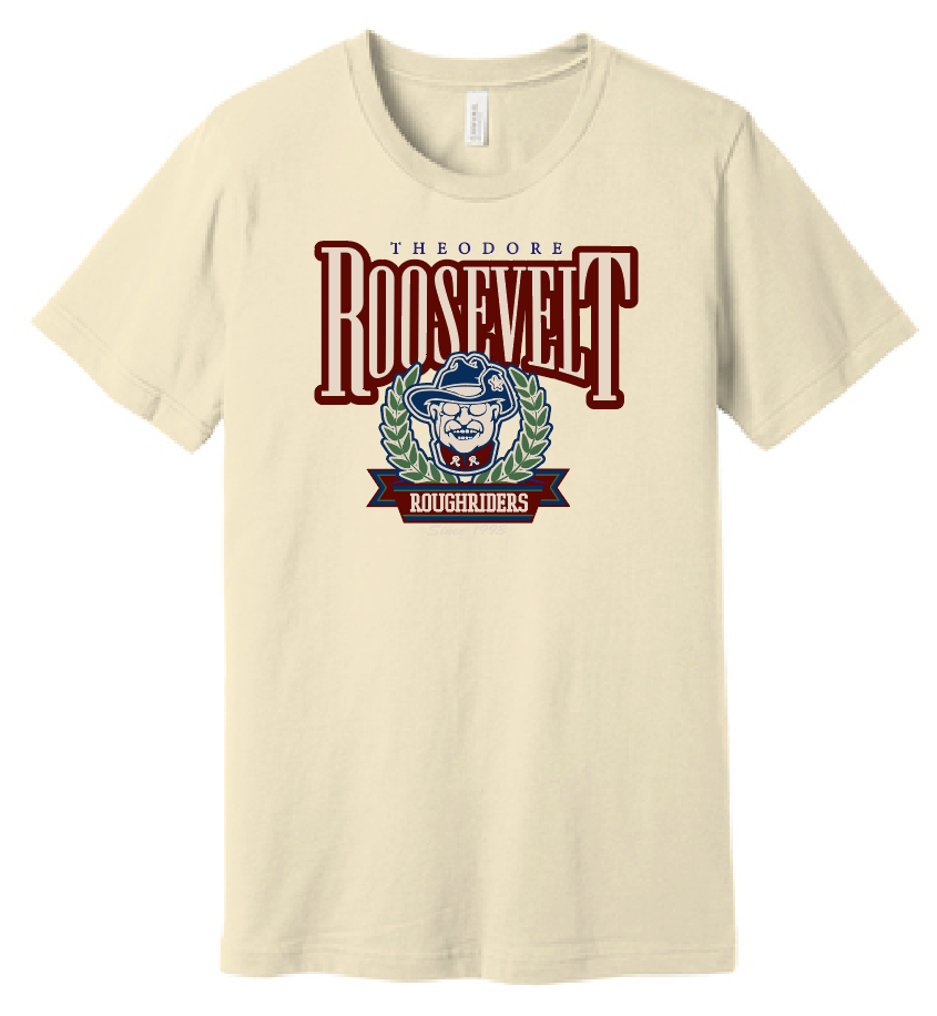 Roosevelt "Teddy Crest" Design S/S T-shirt
