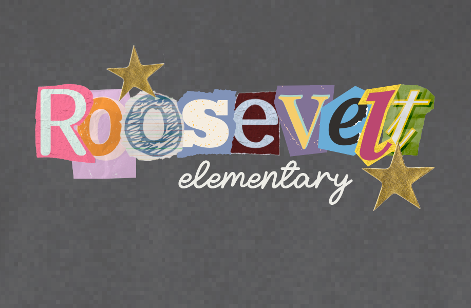 Roosevelt "Colorful Letters" Design Comfort Colors S/S T-shirt