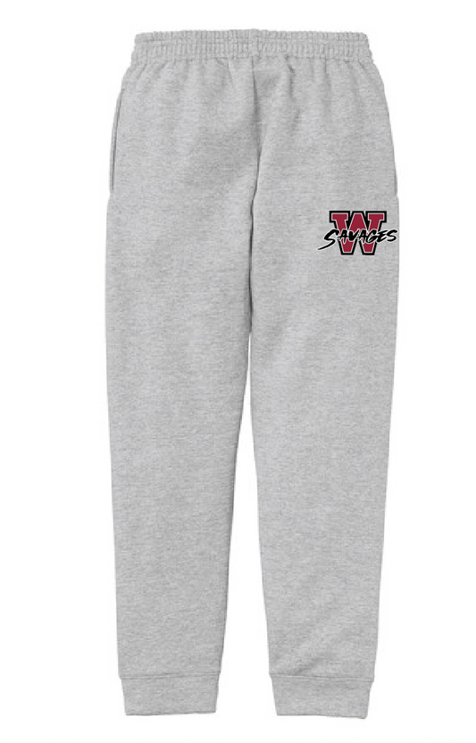 Wynnewood "W Savages" Design Joggers (heather)