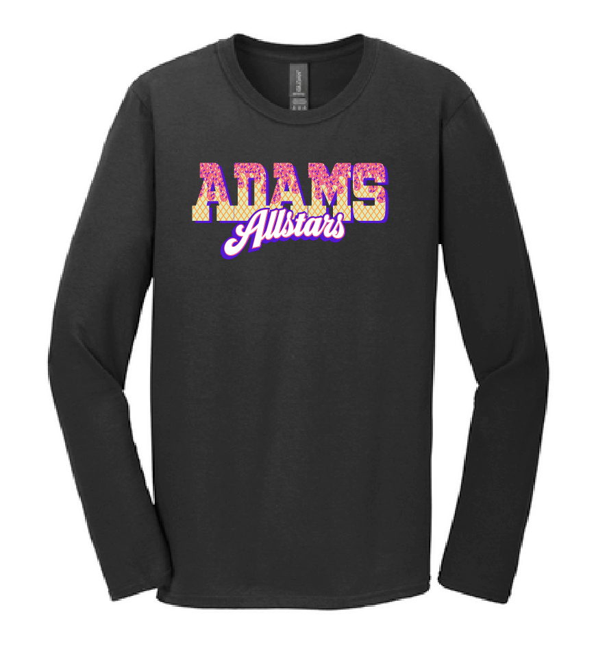 Adams "Ice Cream" Design L/S T-shirt