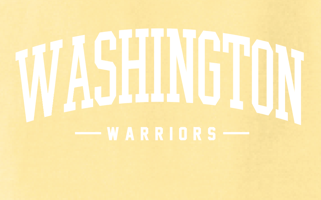 Washington (OK) PTO "Simple Arch" Design S/S T-shirt (butter)