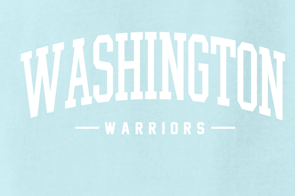 Washington (OK) PTO "Simple Arch" Design S/S T-shirt (chambray)