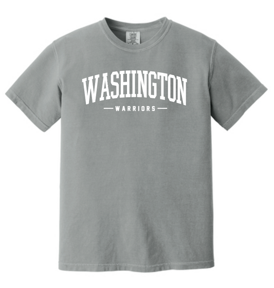 Washington (OK) PTO "Simple Arch" Design S/S T-shirt (grey)