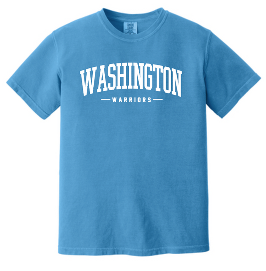 Washington (OK) PTO "Simple Arch" Design S/S T-shirt (royal)