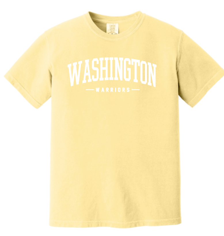 Washington (OK) PTO "Simple Arch" Design S/S T-shirt (butter)