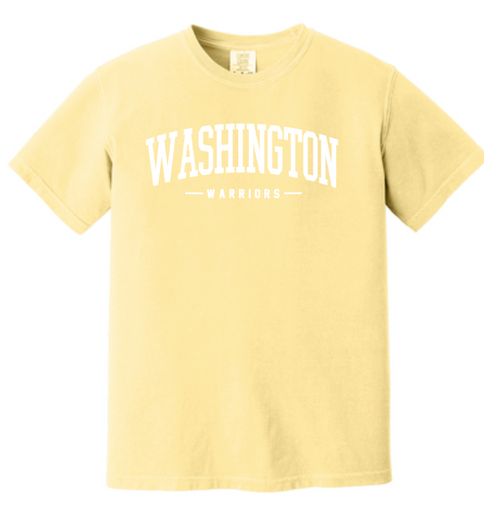 Washington (OK) PTO "Simple Arch" Design S/S T-shirt (butter)