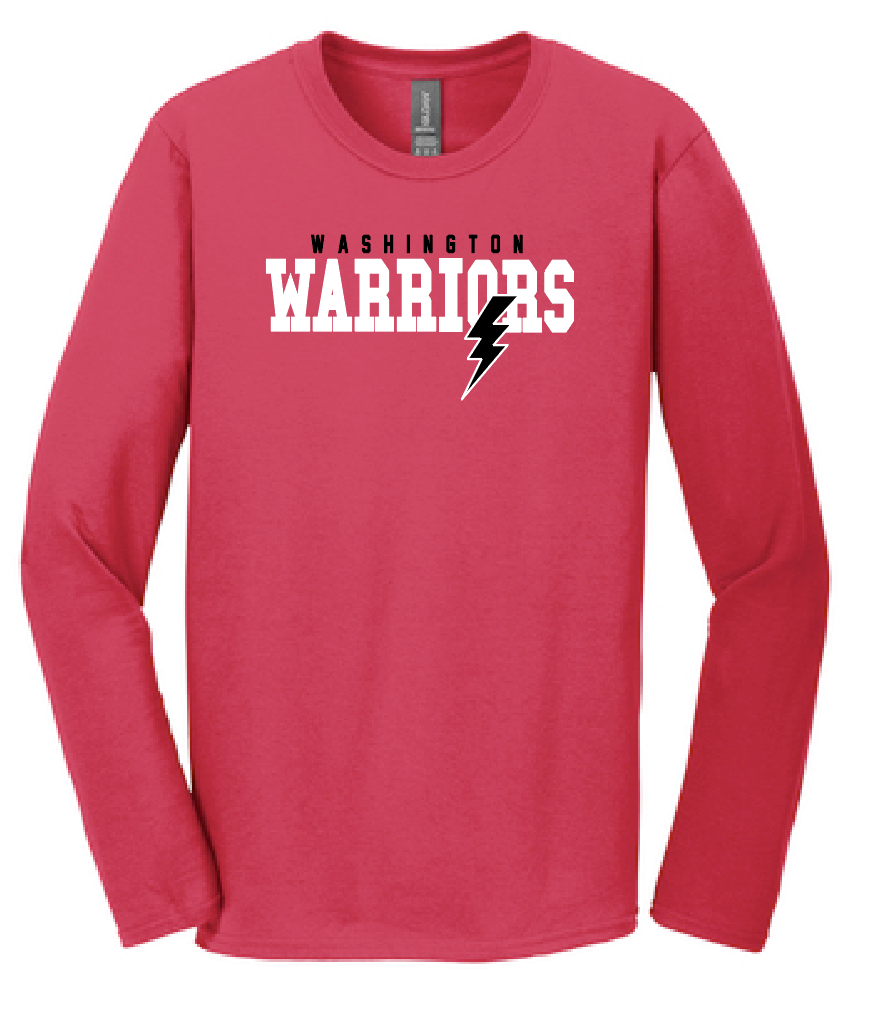 Washington (OK) PTO "Bolt" Design L/S T-shirt