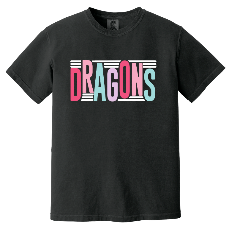 Purcell PTO "Colorful Bars" Design Comfort Colors S/S T-shirt