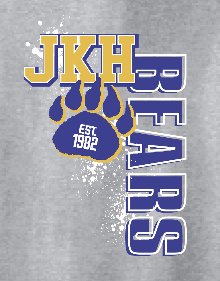 Hubbard "JKH Bears" Design S/S T-shirt