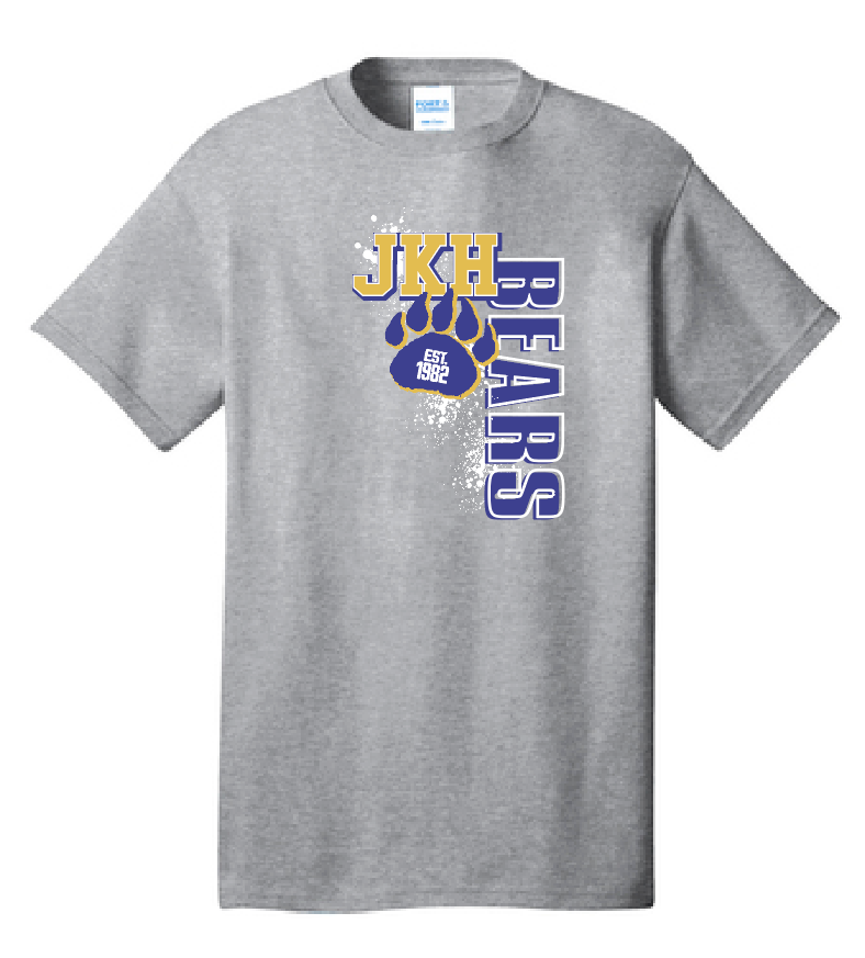 Hubbard "JKH Bears" Design S/S T-shirt