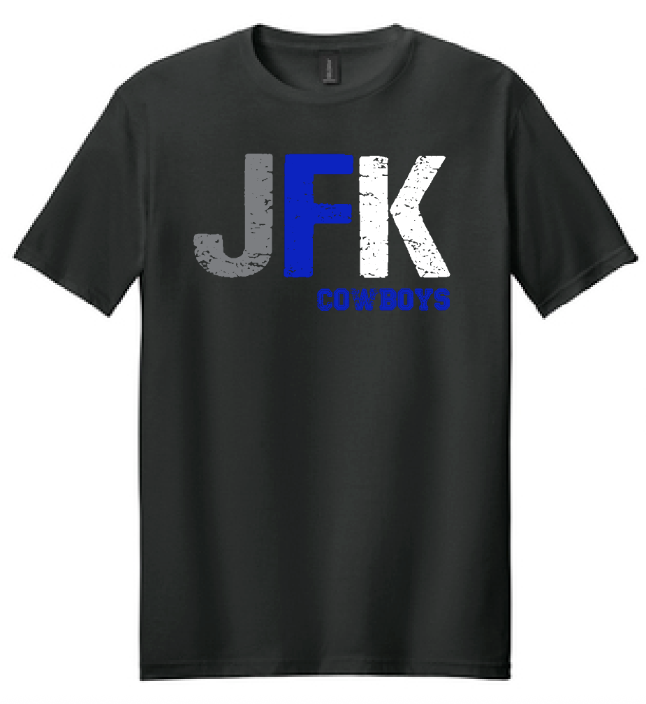 Kennedy "JFK" Design S/S T-shirt (black)