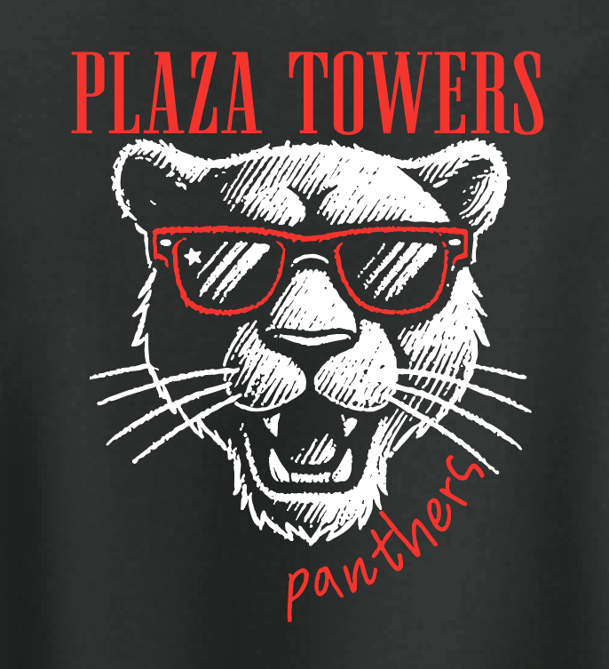 Plaza Towers "Panther" Design S/S T-shirt