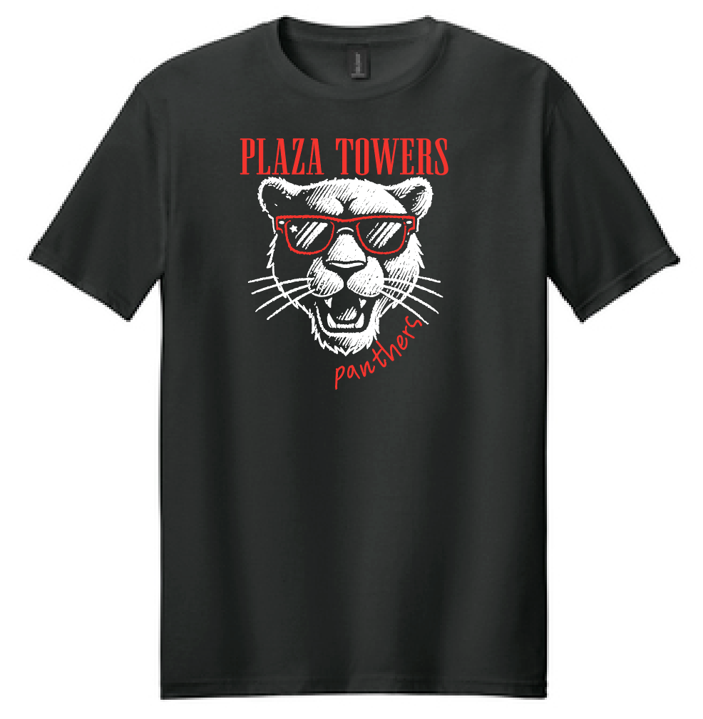 Plaza Towers "Panther" Design S/S T-shirt