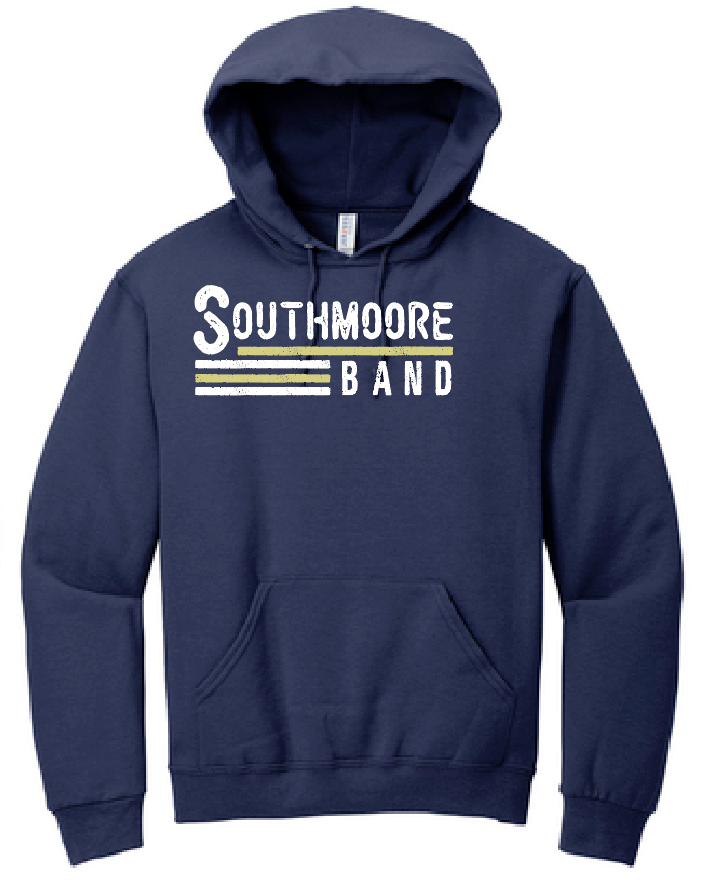Southmoore Band "Band" Design Hooded Sweatshirt