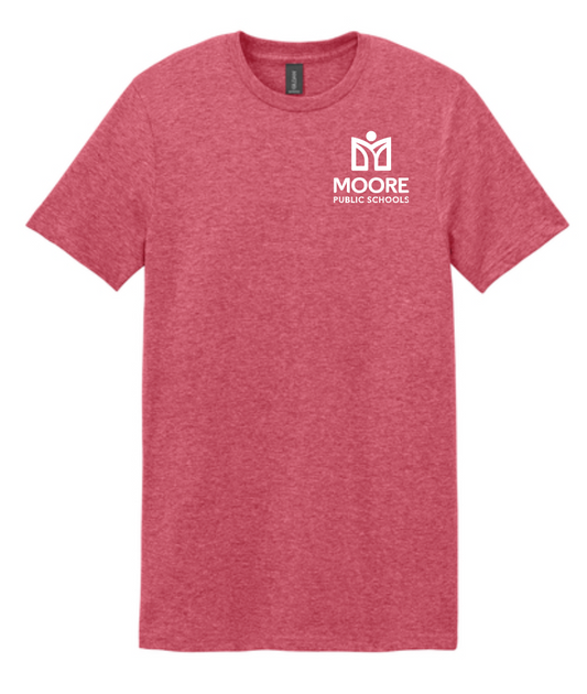 MPS PE Teachers "Whistle" Design Softstyle S/S T-shirt (red)