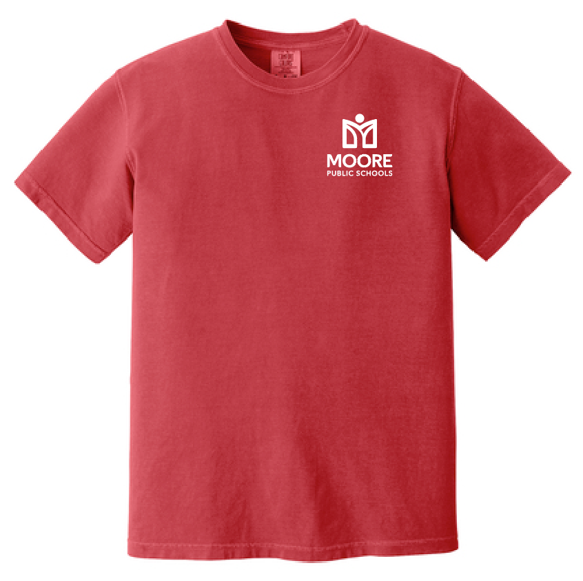 MPS PE Teachers "Whistle" Design Comfort Colors S/S T-shirt (red)