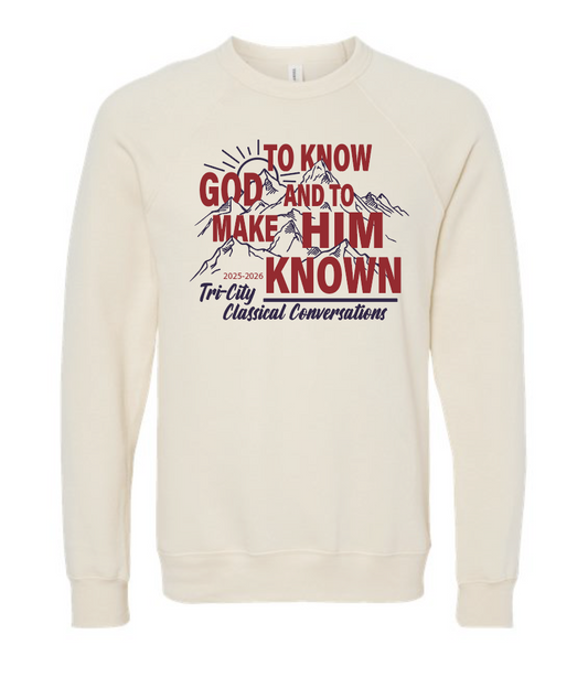 Tri City Classic Conversations Crewneck Sweatshirt (natural)