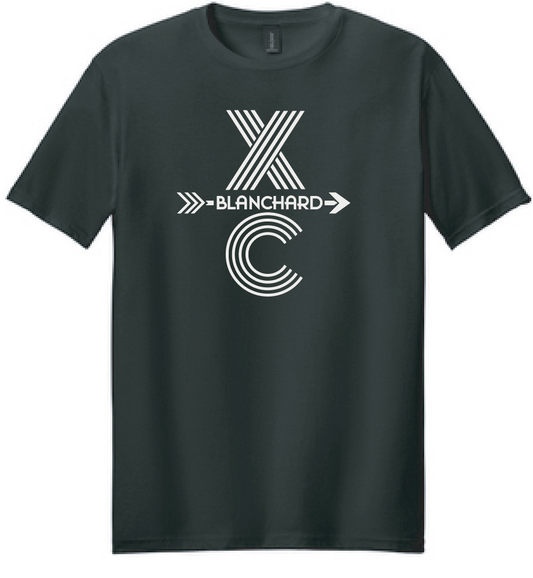 Blanchard XC "Tri-line XC" Design S/S T-shirt (black)