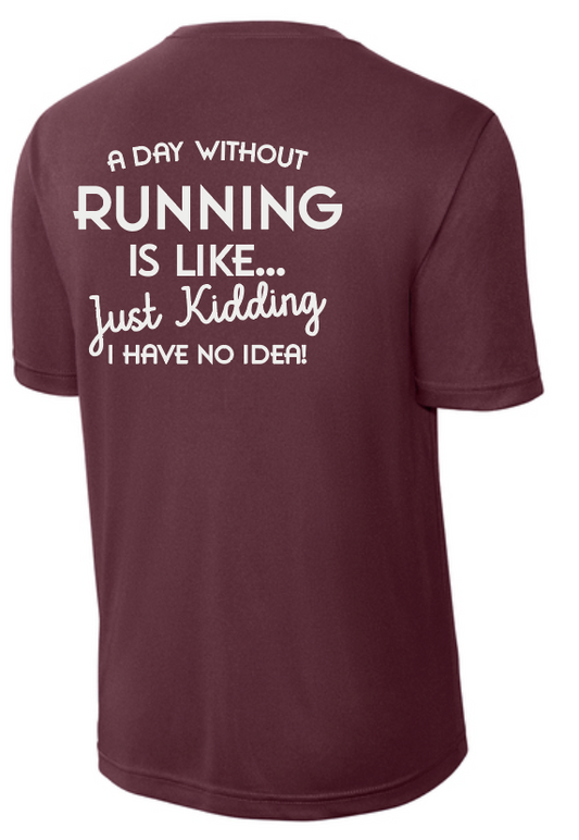 Blanchard XC "Tri-line XC" Design S/S Performance T-shirt (maroon)