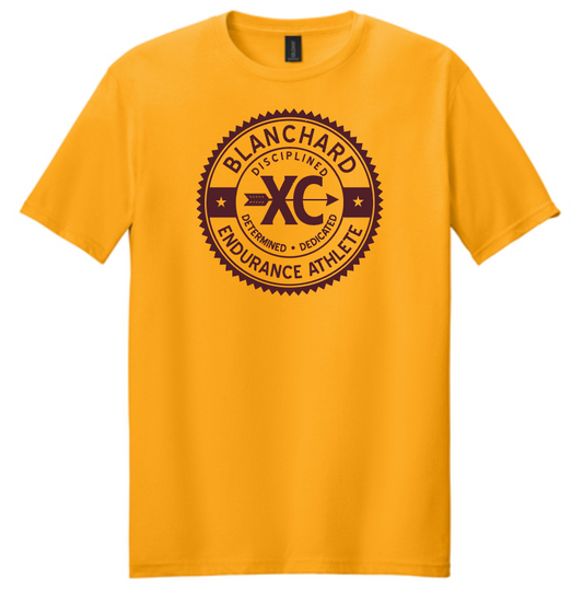 Blanchard XC "Seal" Design S/S T-shirt (gold)
