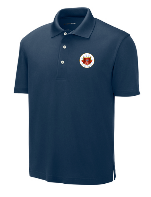ASCS Staff Uni-Sex Dri-Mesh Polo (navy)